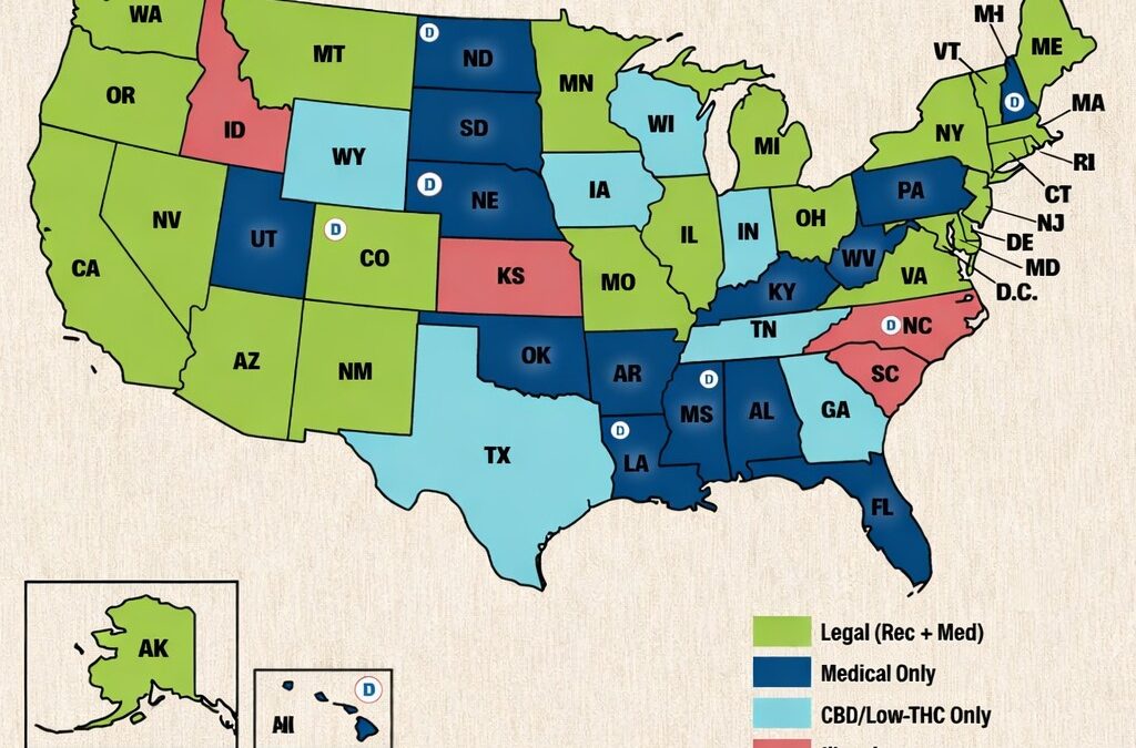 Cannabis Laws by State