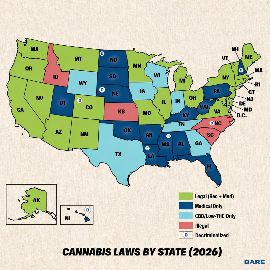 Cannabis Laws by State